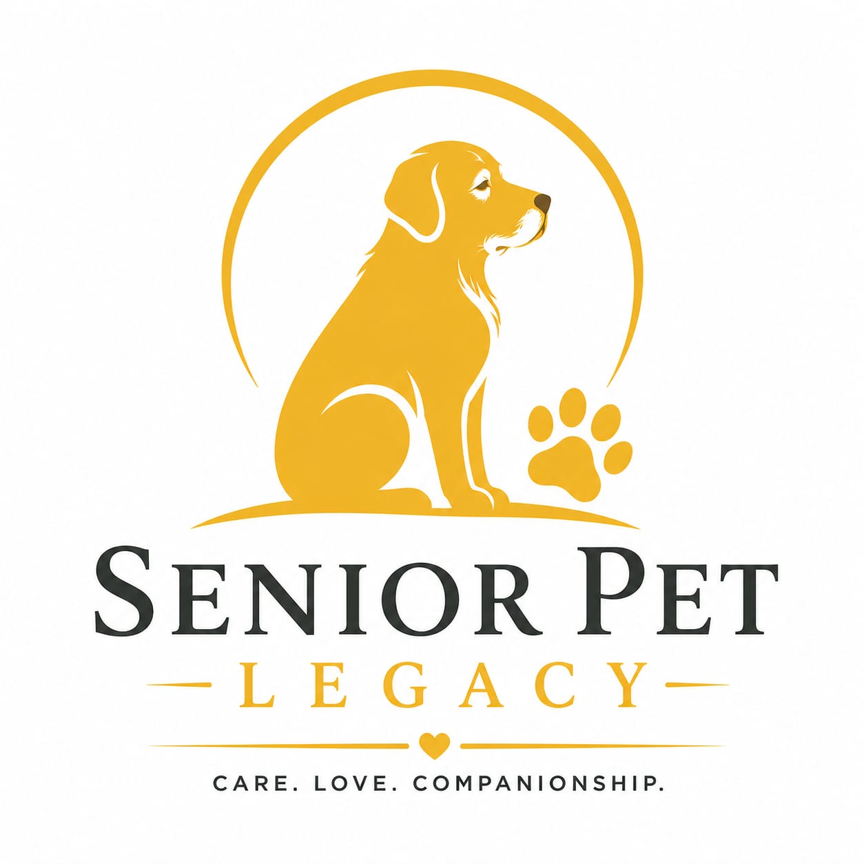 Senior Pet Legacy Logo